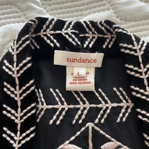 Sundance embroidered “jacket “